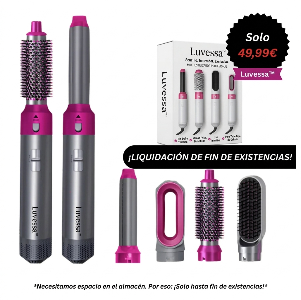Moldeador de Pelo Profesional 5 en 1 - Luvessa™ AirStyler
