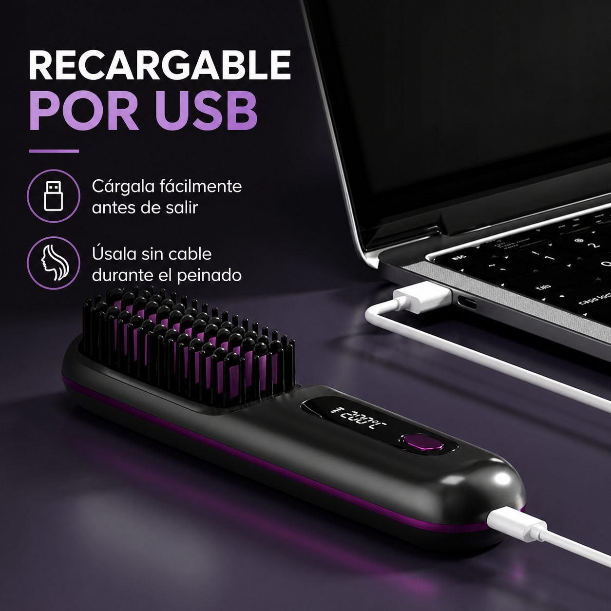 SmoothBrush recargable por USB